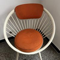 Sedie anni 70 originali Bianco Arancio