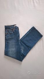 Jeans Levi's Ribcage Straight alla caviglia