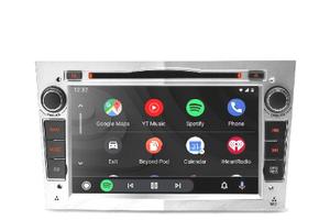 RADIO GPS ANDROID 11 GRIGIO CHIARO PER OPEL ASTRA 