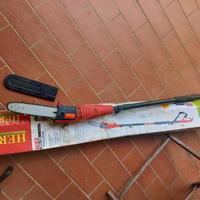 Motosega potatura telescopica elettrica 