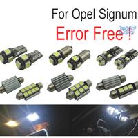 KIT 12 LAMPADE LED INTERNE PER OPEL SIGNUM 03-08