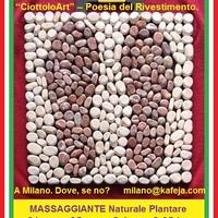 Ciottoli di fiume, MASSAGGIANTE dei piedi.