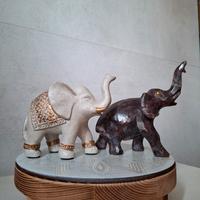 Set 2 Elefanti Portafortuna