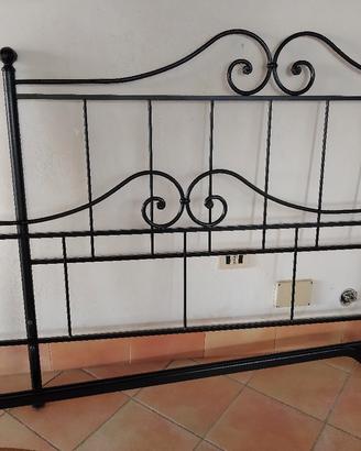 letto matrimoniale in ferro battuto 