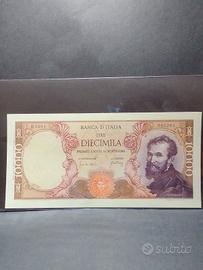 10.000 Lire Michelangelo del 1966 in (FDS 100x100