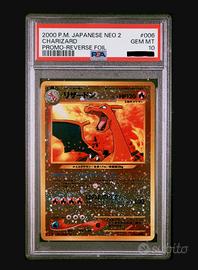 Pokemon Charizard neo 2 jap PSA10
