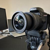 Nikon D3400 + Tripod