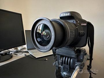 Nikon D3400 + Tripod