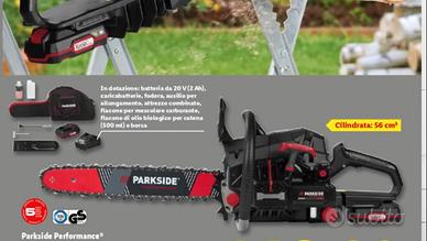 Motosega parkside performance 
