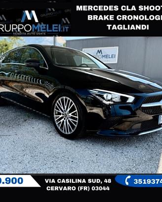 Mercedes CLA Shooting Brake CRONOLOGIA TAGLIANDI