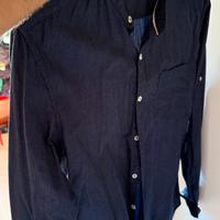 Camiccia blu scuro
