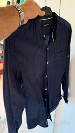 Camiccia blu scuro