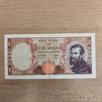 banconota 10000 lire Michelangelo 