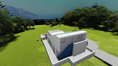 Villa di nuova costruzione con vista