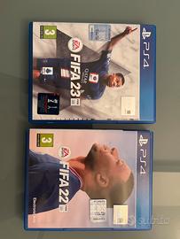 Fifa 23e fifa 22 per ps4