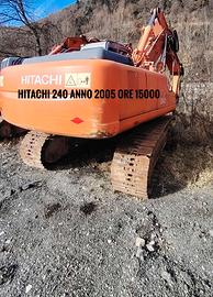 Escavatore Hitachi 240 e 165