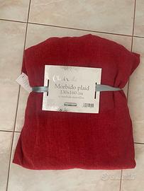 Plaid leggero in microfibra 130per 160  Nuovo