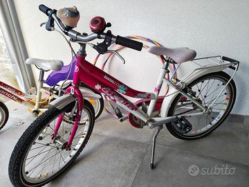 2 biciclette da bambina