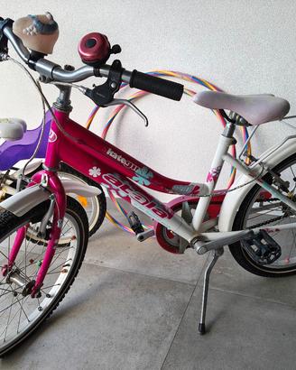 2 biciclette da bambina