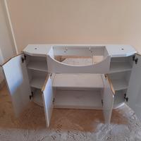 bagno wc, bidet, vasca, lavabo+ mobile