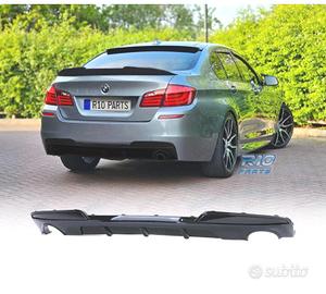 DIFFUSORE BMW F10 F11 10-16 LOOK M NERO LUCIDO