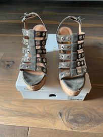 Sandali Carmens  con zeppa