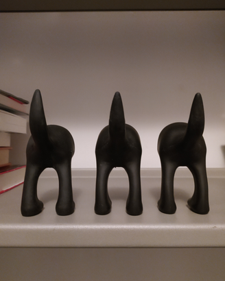 Tre ganci a forma di codina Bastis Ikea
