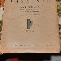 Editoria - U.Hoepli 1937 " Mussolini "  