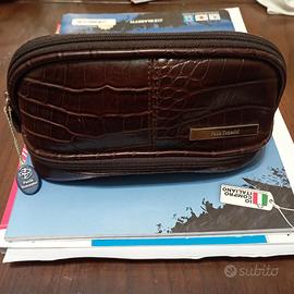 Pochette / Astuccio PAOLA TOMASINI in VERA PELLE
