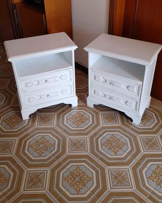 Eleganti Comodini Shabby Chic