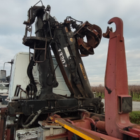 Autocarro Iveco Eurotech con gru jonsored