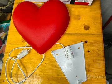 Iconica Lampada da Parete IKEA "Smila Hjärta"