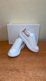 Alexander McQueen Oversized Bianche e Rosa NUOVE