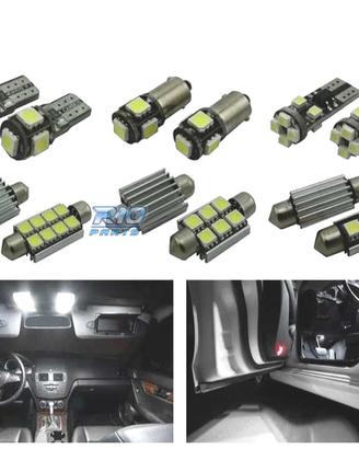 KIT 14 LAMPADE LED INTERNE PER MERCEDES CLC CLASSE