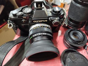 Olympus OM10+accessori 
