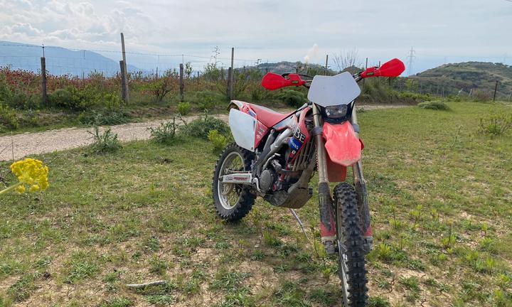Honda Crf 250 targato