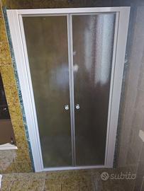 Porta con vetro temperato per doccia H185 L100/106