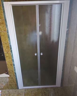Porta con vetro temperato per doccia H185 L100/106