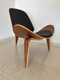 Poltrona Carl Hansen & Son CH07 Shell Conchiglia