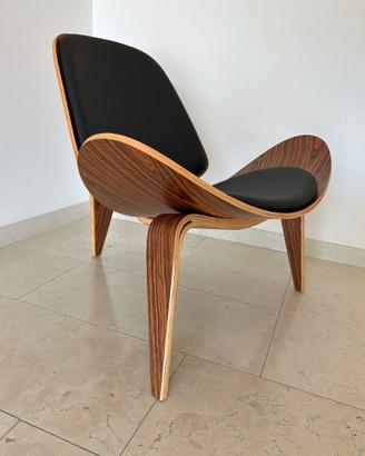 Poltrona Carl Hansen & Son CH07 Shell Conchiglia
