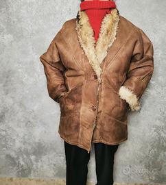 cappotto vintage pelle 