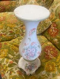COLONNA PORTA FIORI IN CERAMICA MADE IN ITALY