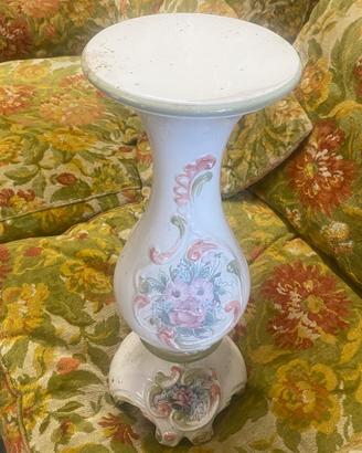 COLONNA PORTA FIORI IN CERAMICA MADE IN ITALY