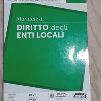 Manuale di diritto degli enti locali
