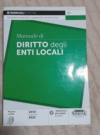 Manuale di diritto degli enti locali
