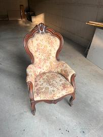 Poltrona stile barocco