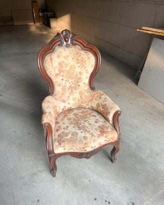 Poltrona stile barocco