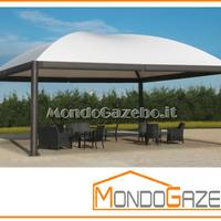 Gazebo 10x10 MAXI SUN copertura fisso robusta NEW