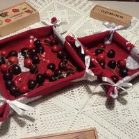 N 2 cestini di Natale più 2 presine a cappuccio 