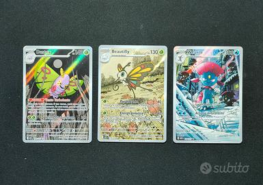 Lotto Carte Pokemon Ita Full Art Ascesa Eroica Nm